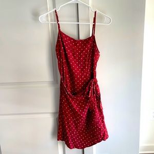 Red Abercrombie and fitch dress